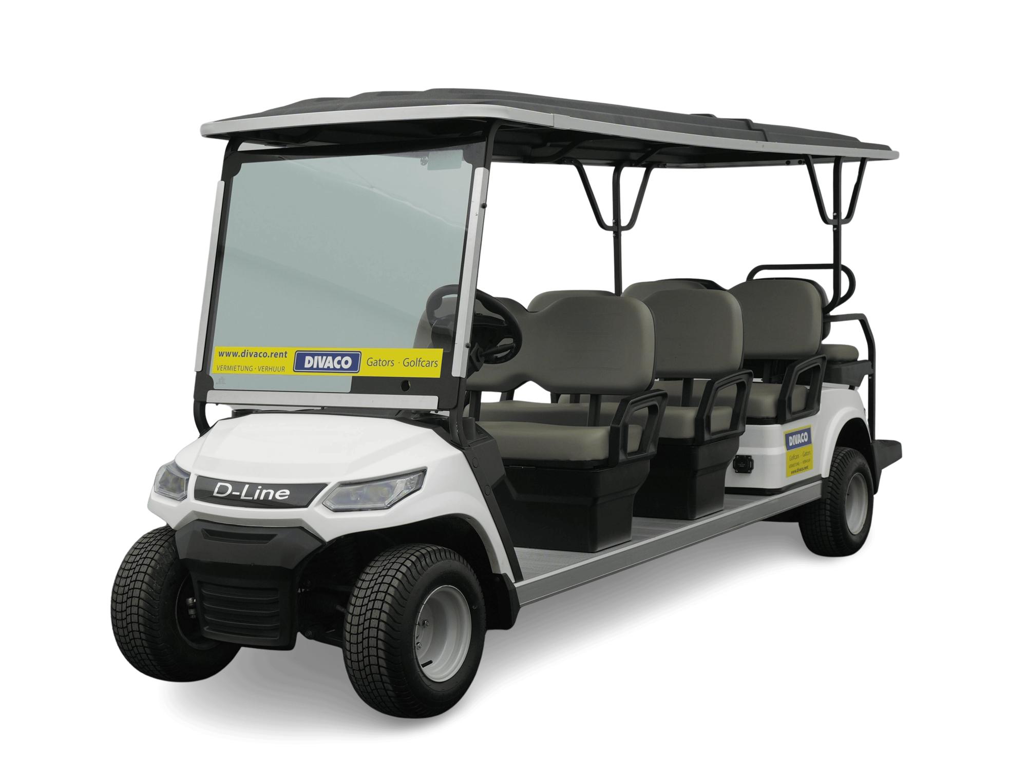 Divaco.rent Golfcart 8-Sitzer Elektro