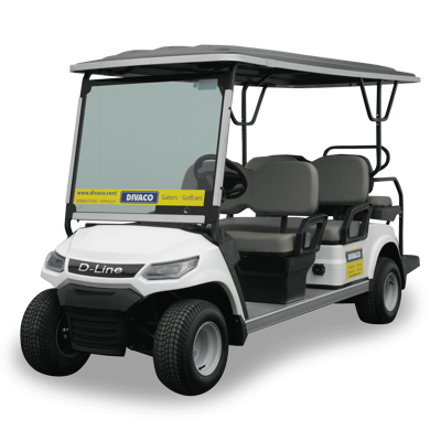 DIVACO Golfcart 6-Sitzer Personenbeförderung
