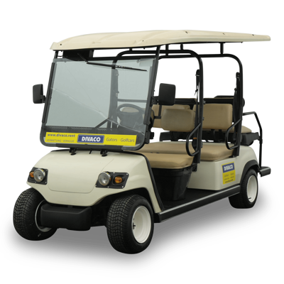 DIVACO Golfcart 4-Sitzer mit Zulassung