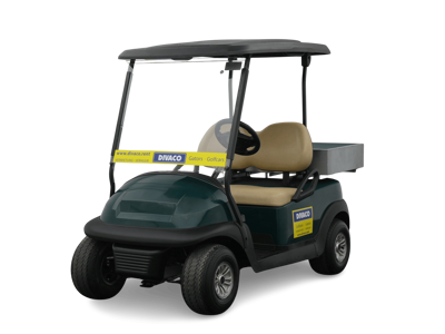 DIVACO Golfcart 2-Sitzer ECO Ladefläche