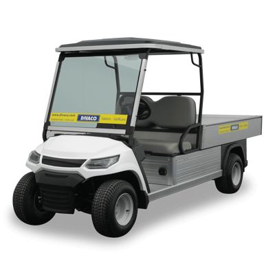 DIVACO Golfcart 2-Sitzer Grosse Ladefläche