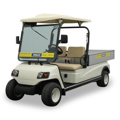 DIVACO Golfcart grosse Ladefläche Straßenzulassung