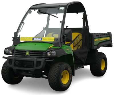 Gatoren mit 4x4-Antrieb – wahlweise mit Benzin- oder Dieselmotor, als 2- oder 4-Sitzer